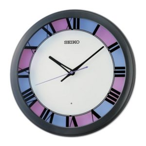 Đồng hồ SEIKO QHA010K có màu xanh tím dịu nhẹ, càng nhìn càng bắt mắt 